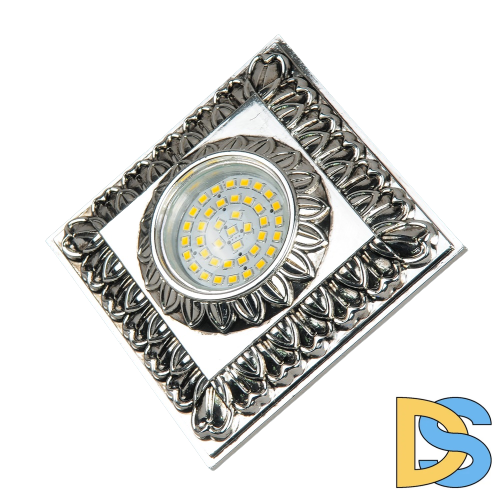 Встраиваемый светильник Elvan TCH-6121SQ-GU-10-Ch