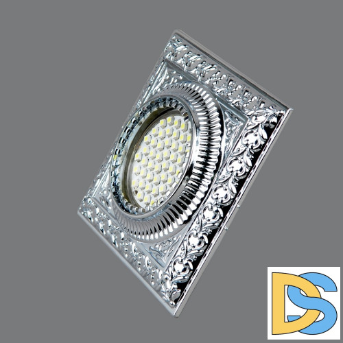 Встраиваемый светильник Elvan TCH-6121SQ-GU-10-Ch