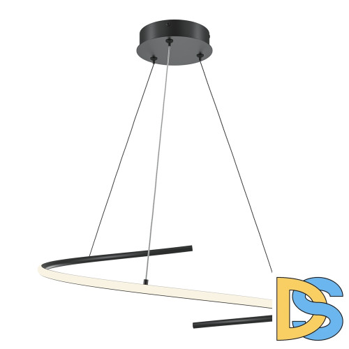 Подвесная люстра Maytoni Curve MOD242PL-L33BK