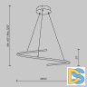 Подвесная люстра Maytoni Curve MOD242PL-L33BK