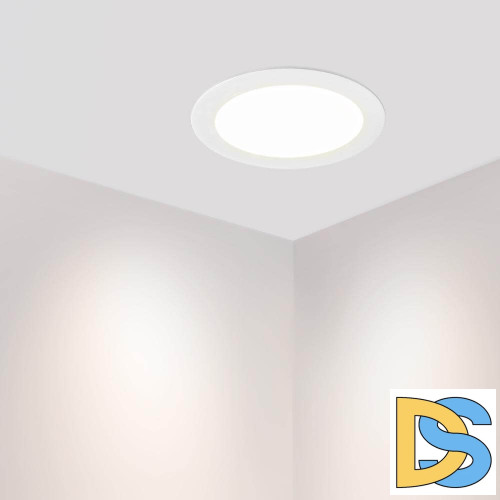 Мебельный светильник Arlight LTM-R70WH-Frost 4.5W Warm White 110deg