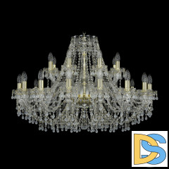 Подвесная люстра Bohemia Ivele Crystal 1410/16+8/360 G V0300