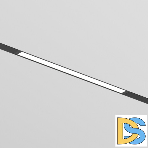 Трековый однофазный светильник Denkirs Simple Linear DK8104-BK