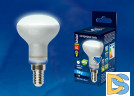 Лампа светодиодная рефлекторная (UL-00001492) Uniel E14 6W 4000K матовая LED-R50-6W/NW/E14/FR PLS02WH