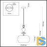 Подвесной светильник Odeon Light Bizet 4893/1A