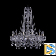 Подвесная люстра Bohemia Ivele Crystal 1411/12/240/XL-83 Pa