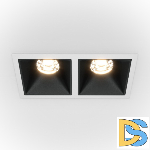 Встраиваемый светильник Maytoni Technical Alfa LED DL043-02-10W3K-D-SQ-WB