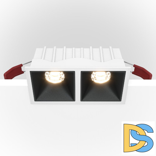 Встраиваемый светильник Maytoni Technical Alfa LED DL043-02-10W3K-D-SQ-WB