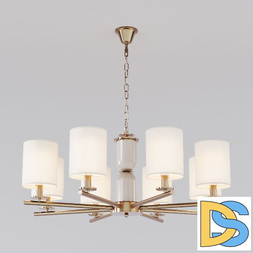 Подвесная люстра Eurosvet Caprera 60146/8 латунь a063860
