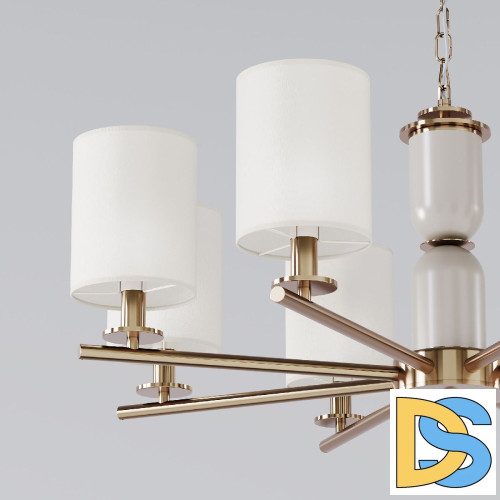 Подвесная люстра Eurosvet Caprera 60146/8 латунь a063860