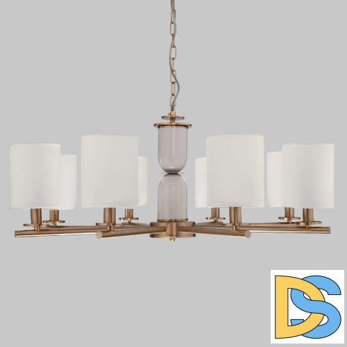 Подвесная люстра Eurosvet Caprera 60146/8 латунь a063860