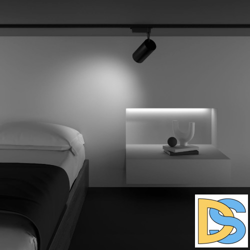 Трековый светильник Maytoni Technical Vuoro TR003-1-36W3K-W-B