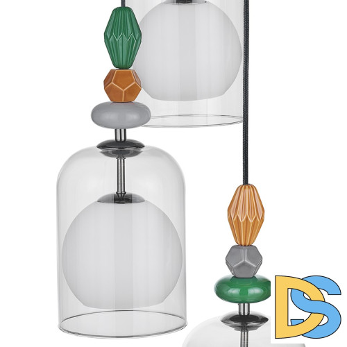 Подвесной светильник 33 Идеи PND105.3.163S.003.KDC-S.26.TR-S.02.WH