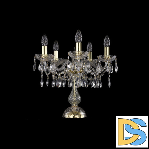 Настольная лампа Bohemia Ivele Crystal 1413L/5/141-39 G