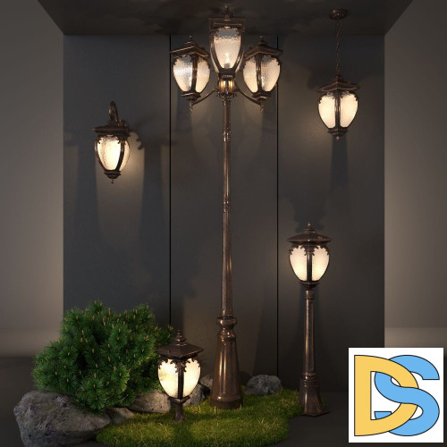 Уличный настенный светильник Elektrostandard Andromeda D (GLYF-8024D) 4690389042676