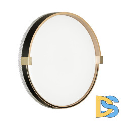 Настенно-потолочный светильник Sonex Olidi black 7647/CL