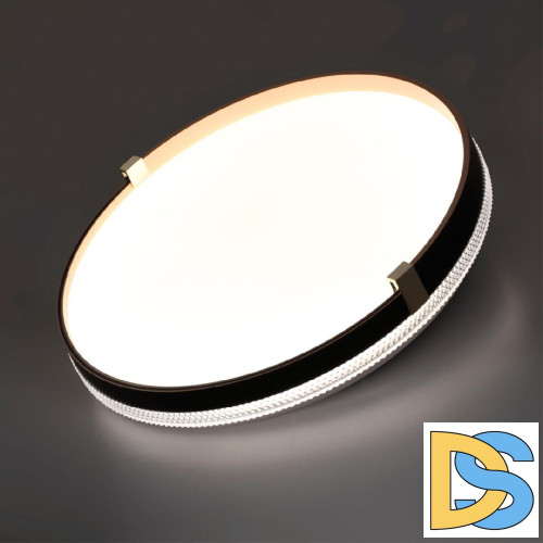 Настенно-потолочный светильник Sonex Olidi black 7647/CL