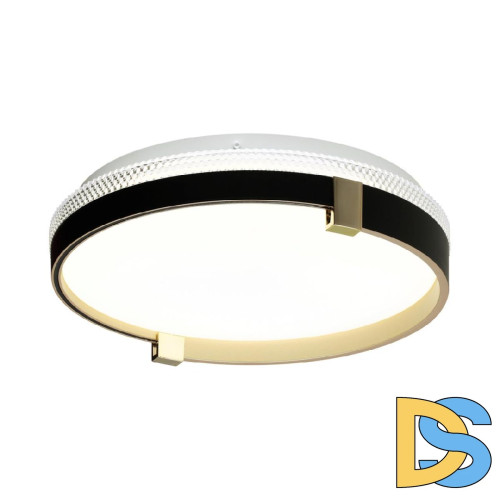 Настенно-потолочный светильник Sonex Olidi black 7647/CL