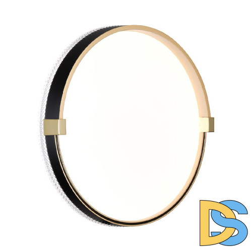 Настенно-потолочный светильник Sonex Olidi black 7647/CL