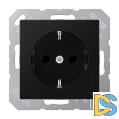 Розетка штепсельная Schuko Jung A1520BFKISWM