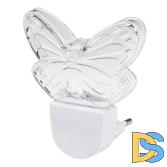 Светильник-ночник Uniel DTL-315 Бабочка/White UL-00007049