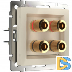 Акустическая розетка (слоновая кость) W1185003