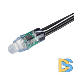 Герметичный управляемый модуль Arlight SPI-UVR-D12 12V RGB-BPT (0.3W, IP67, 90 deg) 043442