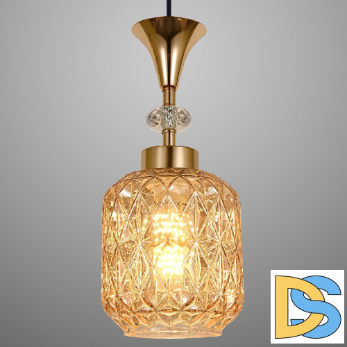 Каскадная люстра Reluce 02003-0.9-09 AMBER