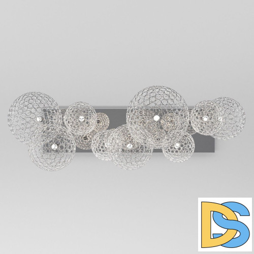 Каскадная люстра Eurosvet Gemini 90353/9 хром a069039