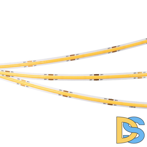 Светодиодная лента Arlight COB-X320-8mm 24V Warm3000 (8 W/m, IP20, 5m) 039022(1)