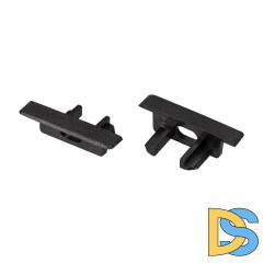 Заглушка Arlight для MIC-FS чёрная с отверстием 040124