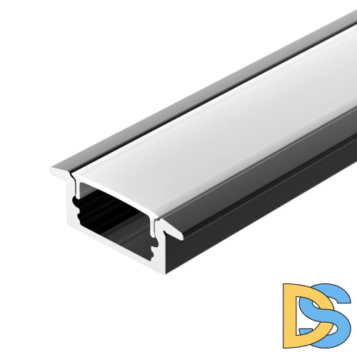 Профиль Arlight LINE-2308-F-2000 ANOD BLACK 040301