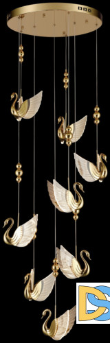 Подвесная люстра Wertmark Letizia WE466.08.306