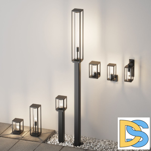 Уличный настенный светильник Maytoni Cell O452WL-01GFSR