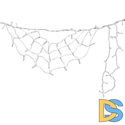 Светодиодная гирлянда (UL-00001411) Uniel занавес Радуга 220V разноцветный ULD-E1906-180/DTK MULTI IP20 RAINBOW-2