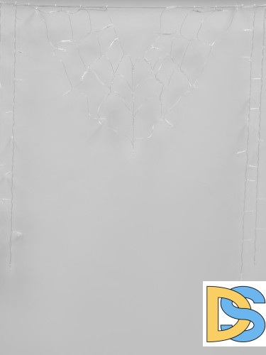 Светодиодная гирлянда (UL-00001411) Uniel занавес Радуга 220V разноцветный ULD-E1906-180/DTK MULTI IP20 RAINBOW-2