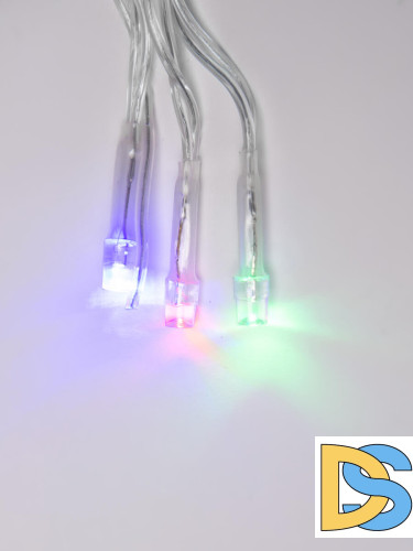 Светодиодная гирлянда (UL-00001411) Uniel занавес Радуга 220V разноцветный ULD-E1906-180/DTK MULTI IP20 RAINBOW-2