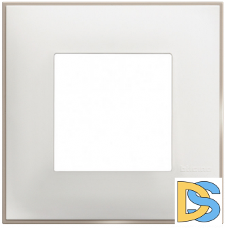 Рамка 1-я Белый/Сатин Btichino Classia