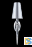 Бра Crystal Lux PER AP1 CHROME/SILVER