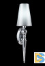 Бра Crystal Lux PER AP1 CHROME/SILVER