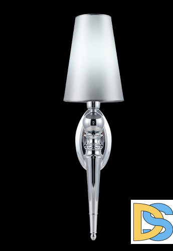 Бра Crystal Lux PER AP1 CHROME/SILVER