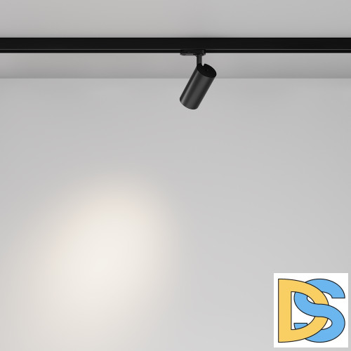 Трековый трехфазный светильник Maytoni Technical Three phase track system Trinity Focus Led TR197-3-12WCCT-M-B