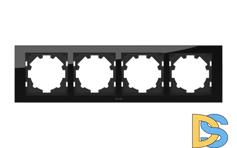 Рамка четырехместная ELBI Zena Platin 500-073300-228