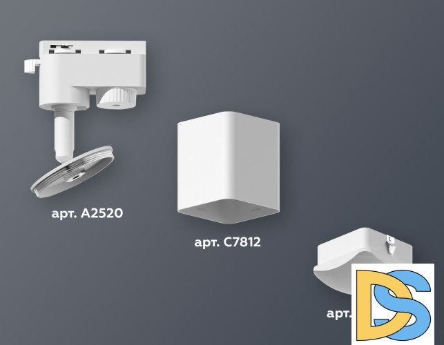 Трековый однофазный светильник Ambrella Light Track System XT7812023 (A2520, C7812, N7756)