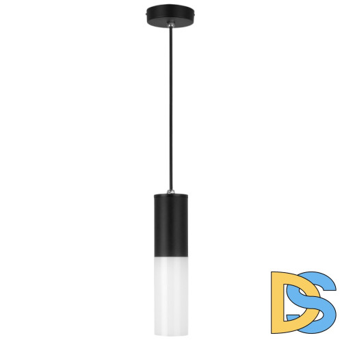 Уличный подвесной светильник Elektrostandard Glas 5602 TECHNO черный 4690389193569 a062780