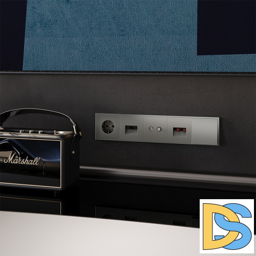 Вывод кабеля VOLTUM S70, (титан)