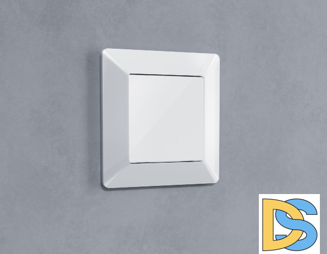 Рамка одноместная Ambrella Volt Line AF110101