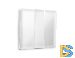 Лицевая панель для выключателя трехклавишного Ambrella Volt Alfa AP1250