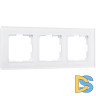 Рамка на 3 поста Werkel Favorit белый матовый W0031105 4690389159763