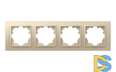 Рамка четырехместная ELBI Zena 500-012500-228